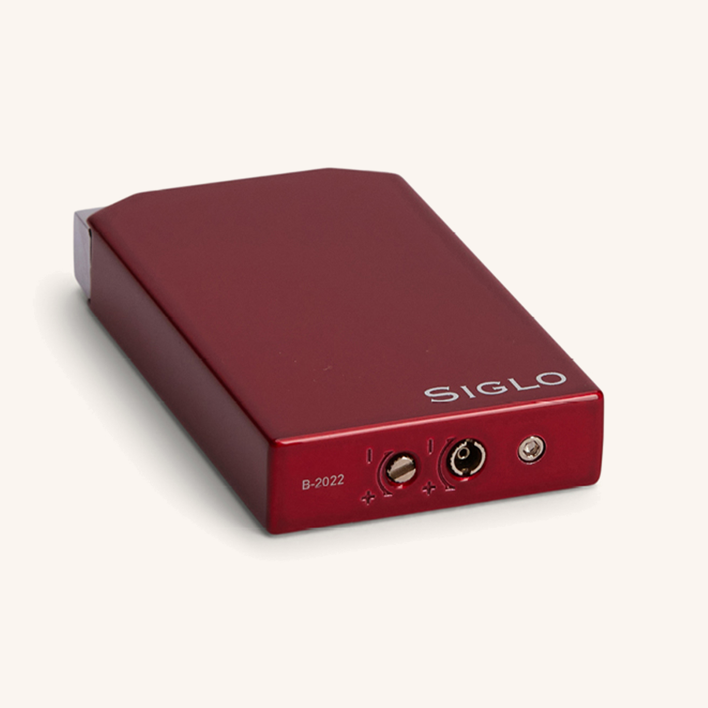 Siglo Twin Flame Lighter Red