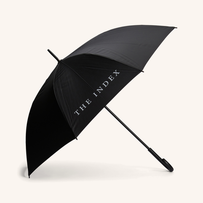 The Index Umbrella Black