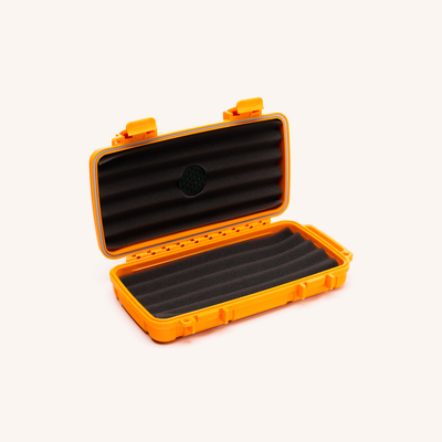 H. Upmann Orange Travel Case for 5 Cigars H. Upmann